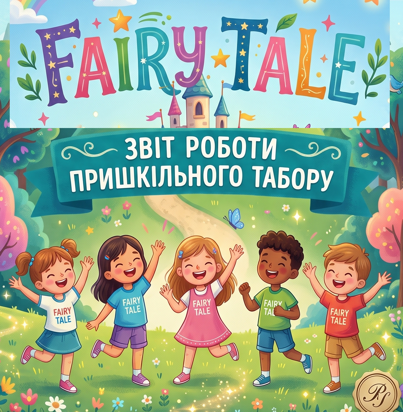 Звіт роботи пришкільного табору "FAIRY TALE"